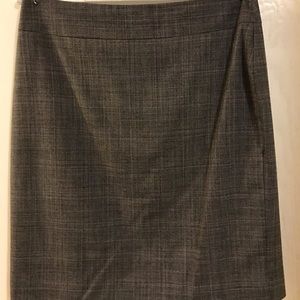 Banana Republic Grey Pencil Skirt
